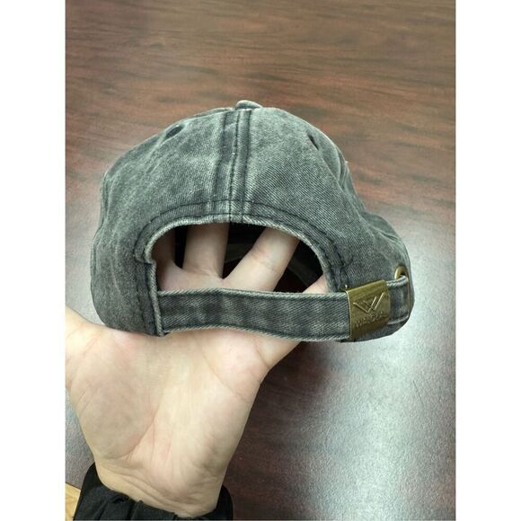 Aldeal Boys Fishing Flag Black Baseball Hat - Picture 2 of 4